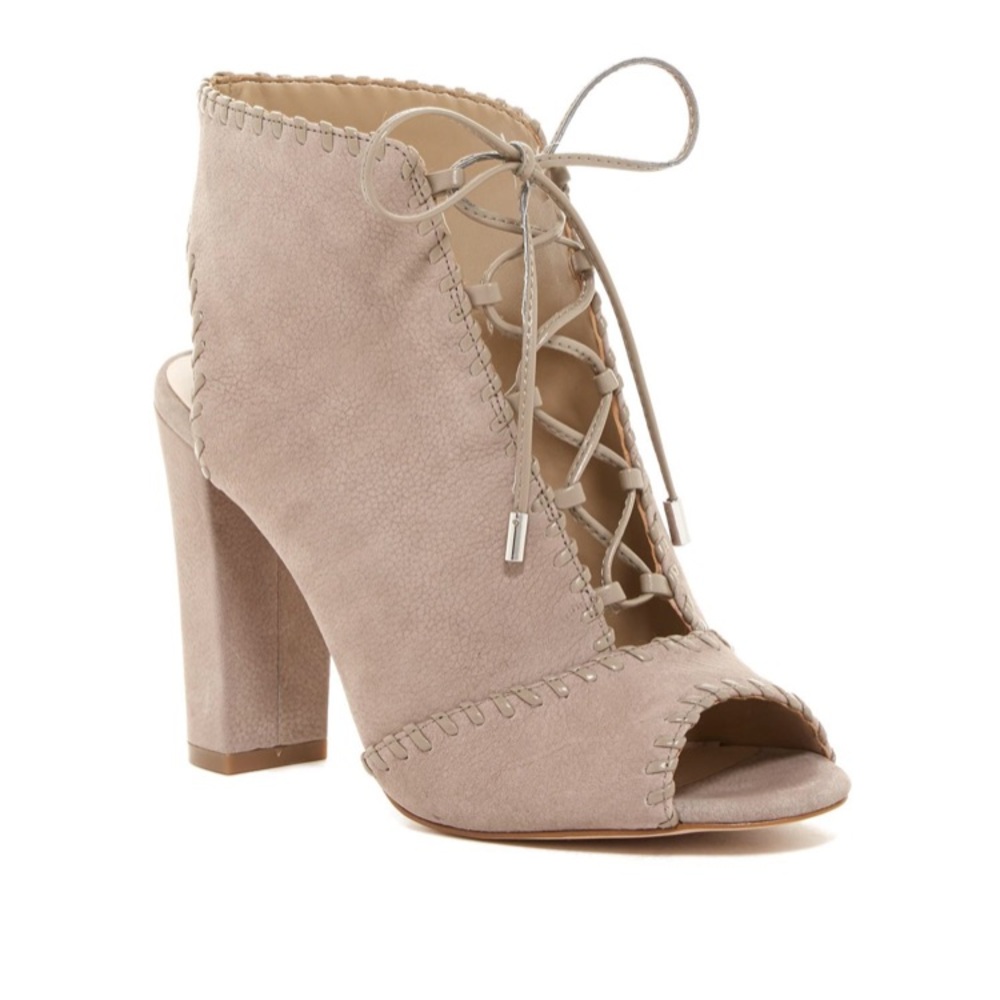 Enzo Angiolini Open Toe Booties